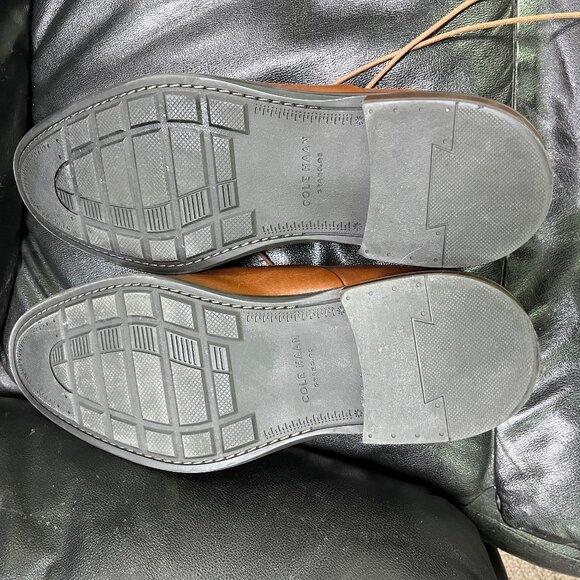 Cole Haan Men's Leather Dress Shoes Brown - Size 11.5 - Picture 4 of 5
